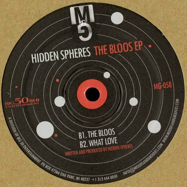 Hidden Spheres : The Bloos EP (12", EP)