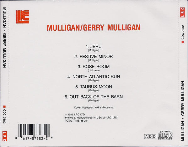 Gerry Mulligan : Mulligan (CD, Comp, Unofficial)