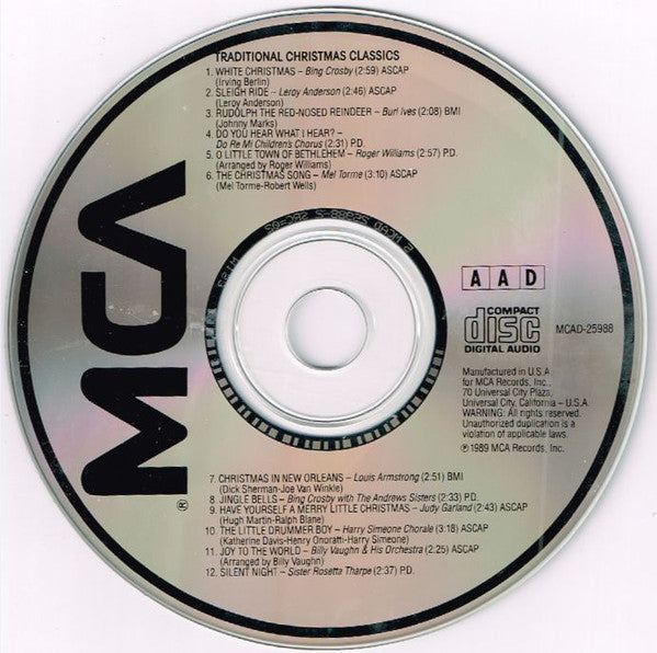 Various : Traditional Christmas Classics (CD, Comp, Club)