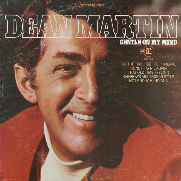 Dean Martin : Gentle On My Mind (LP, Album, Ter)