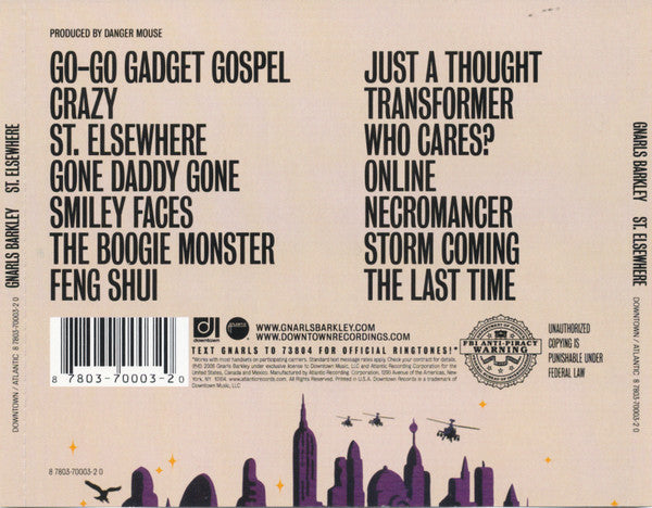 Gnarls Barkley : St. Elsewhere (CD, Album)