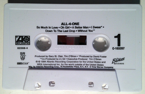 All-4-One : All-4-One (Cass, Album, Club)