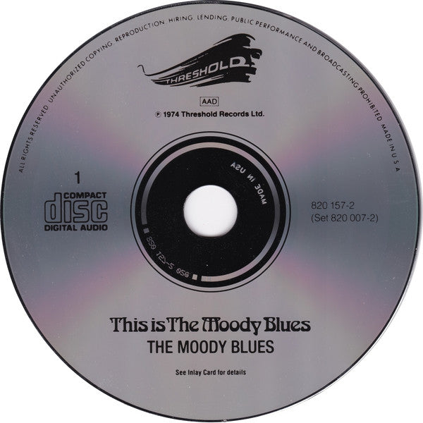 The Moody Blues : This Is The Moody Blues (2xCD, Comp, RE)