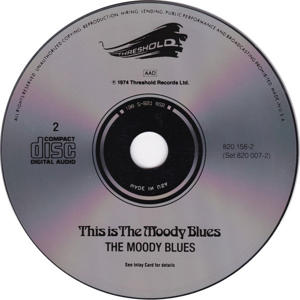 The Moody Blues : This Is The Moody Blues (2xCD, Comp, RE)