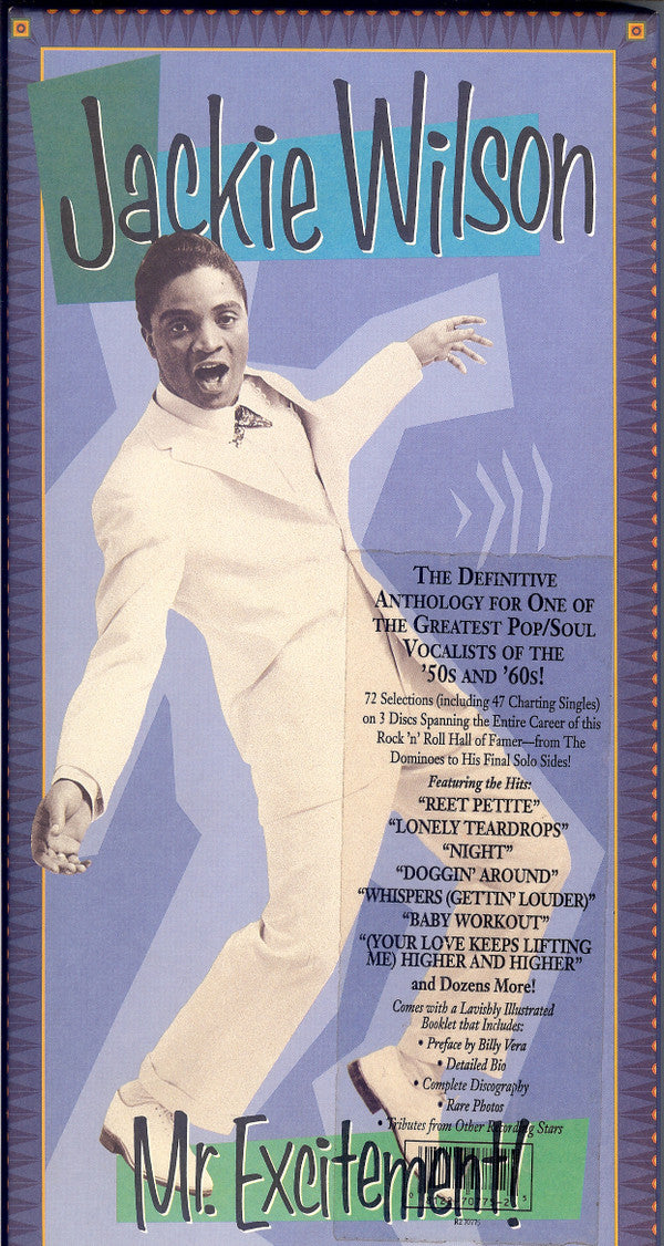 Jackie Wilson : Mr. Excitement! (3xCD, Comp + Box)