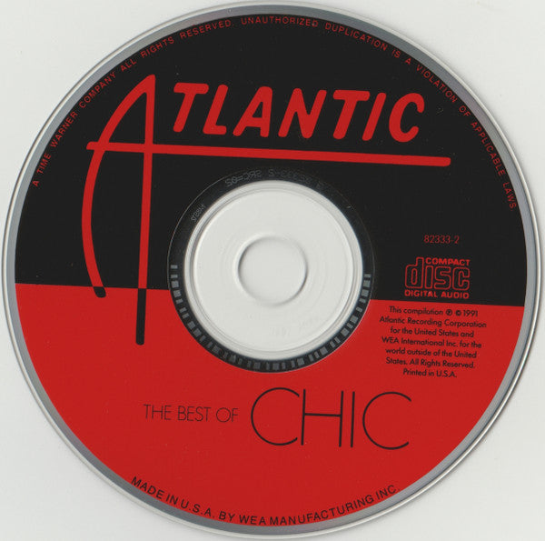 Chic : Dance, Dance, Dance (The Best Of Chic) (CD, Comp, RM, RP, SRC)
