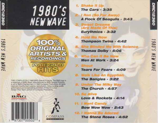 Various : 1980's New Wave (CD, Comp)