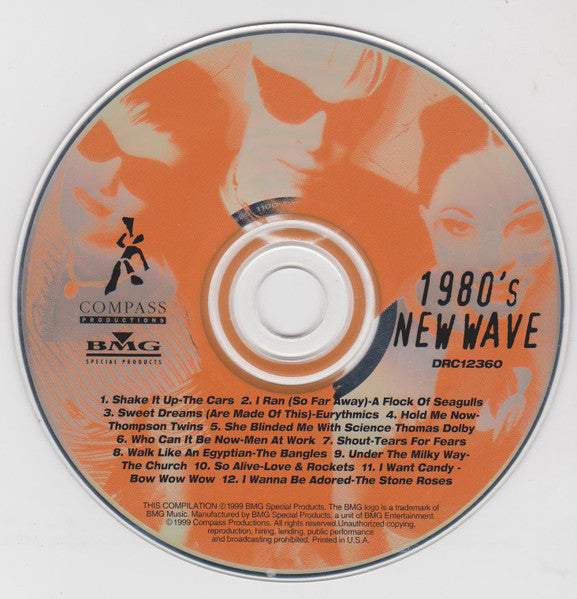 Various : 1980's New Wave (CD, Comp)