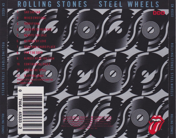 Rolling Stones* : Steel Wheels (CD, Album)