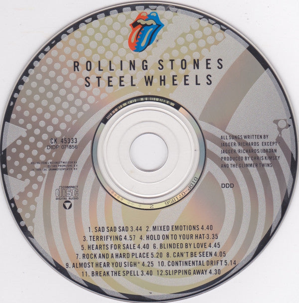 Rolling Stones* : Steel Wheels (CD, Album)