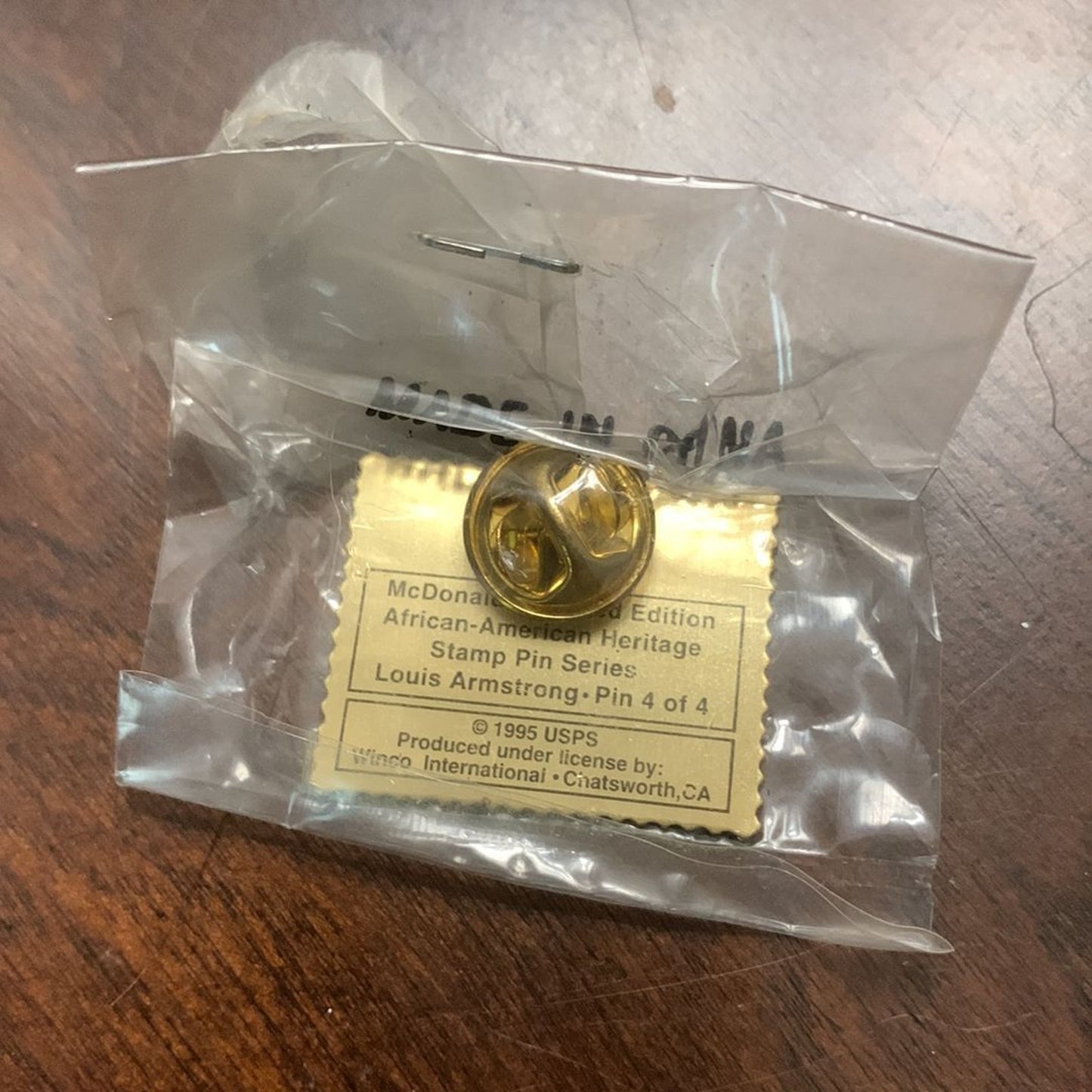 [Lapel Pin] Louis Armstrong [Lapel Pin]