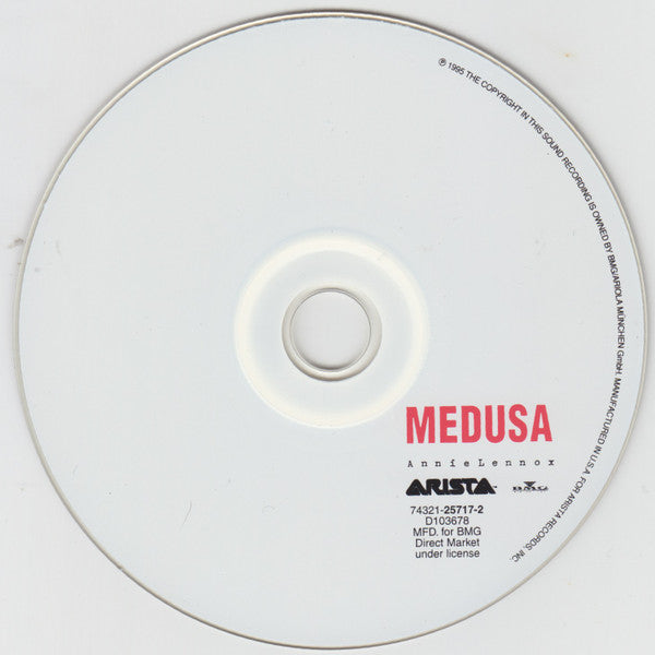 Annie Lennox : Medusa (CD, Album, Club)