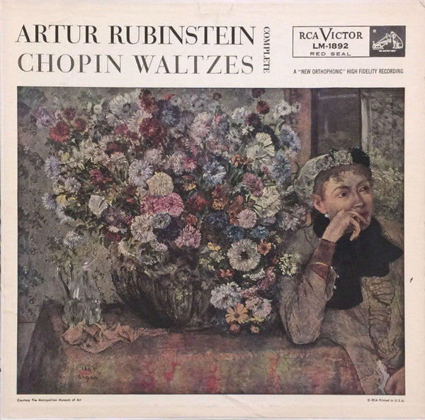 Chopin*, Rubinstein* : Chopin Waltzes (Complete) (LP, Album)