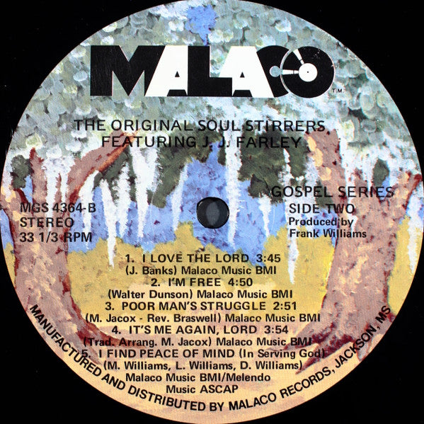 The Original Soul Stirrers With J.J. Farley* : Presenting (LP, Album)