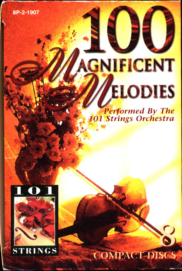 101 Strings : 100 Magnificent Melodies (8xCD, Comp + Box)