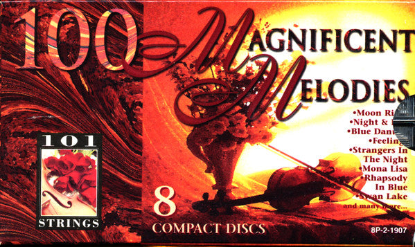 101 Strings : 100 Magnificent Melodies (8xCD, Comp + Box)