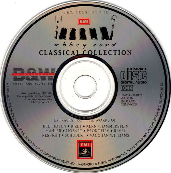 Various : B&W Present The EMI Abbey Road Classical Collection (CD, Comp)