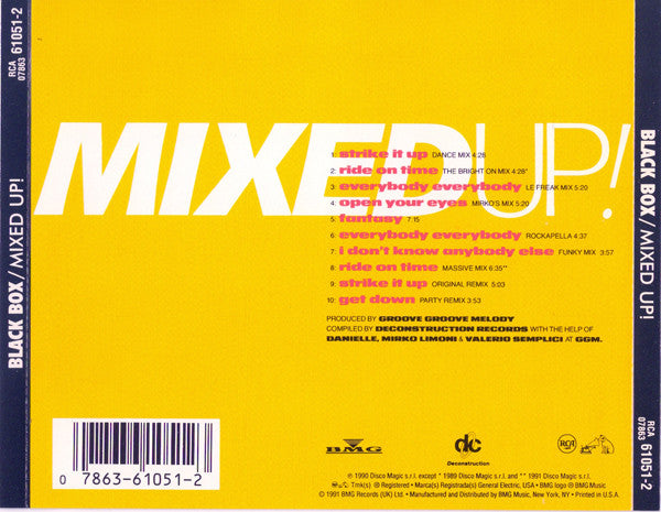 Black Box : Mixed Up! (CD, Comp)