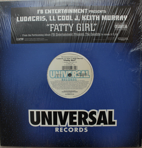 FB Entertainment Presents Ludacris, LL Cool J, Keith Murray : Fatty Girl (12", Single)