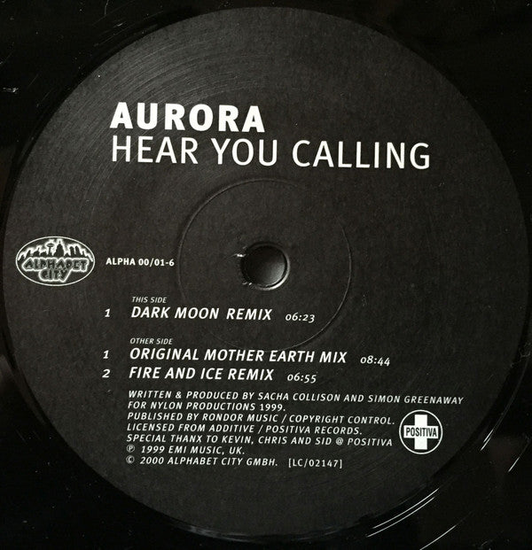 Aurora : Hear You Calling (12")