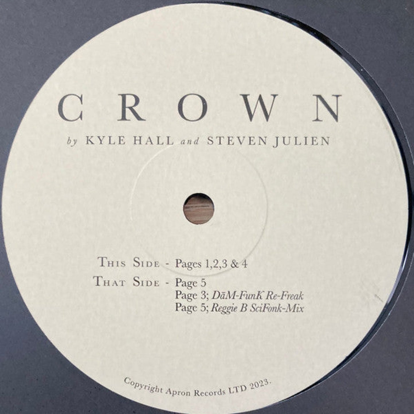 Kyle Hall, Steven Julien - Crown (12")