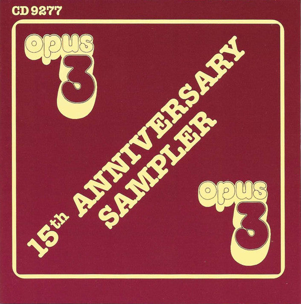 Various : 15th Anniversary Sampler (CD, Comp, Smplr)