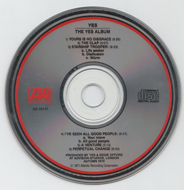 Yes : The Yes Album (CD, Album, Club, RE)