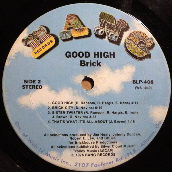 Brick : Good High (LP, Album, Ter)