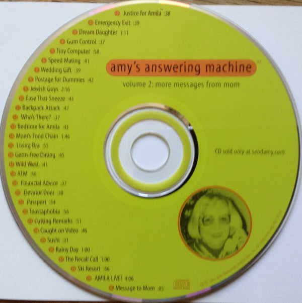 Amy Borkowsky : Amy's Answering Machine: Volume 2 (CD, Album)