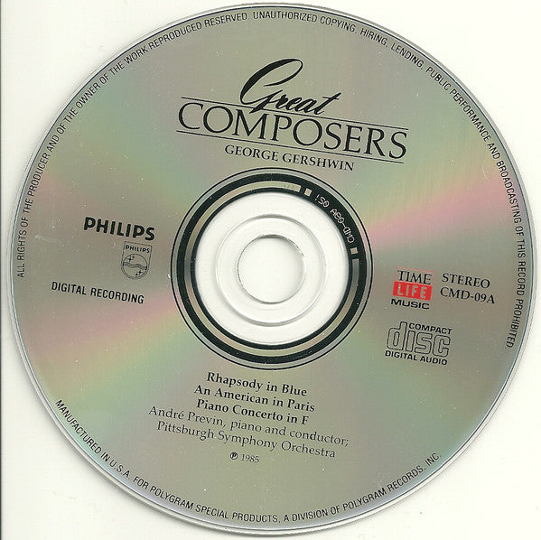 Various : George Gershwin (2xCD, Comp)