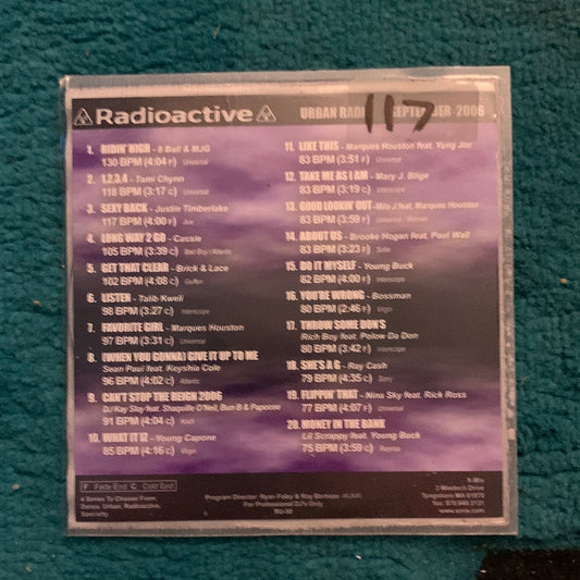 Various - Radioactive Urban Radio # 50 September 2006 (CD, Comp)