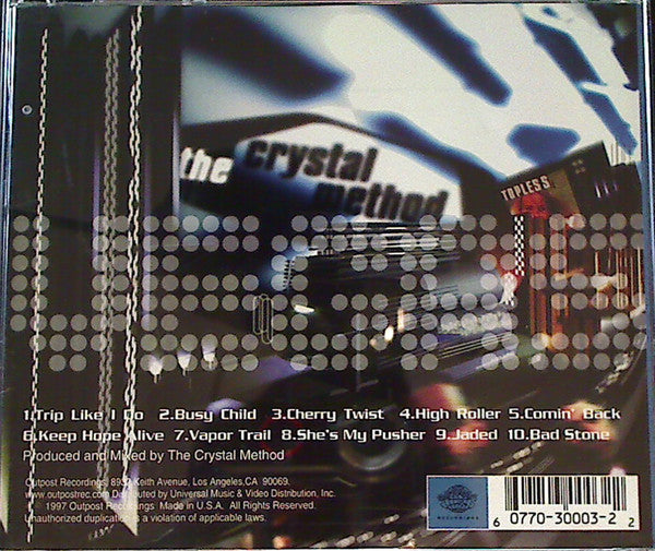 The Crystal Method : Vegas (CD, Album, RP, Son)