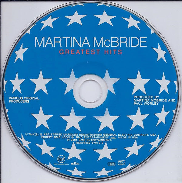 Martina McBride : Greatest Hits (HDCD, Comp, Club, K2 )