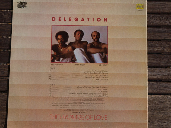 Delegation : The Promise Of Love (LP, Album, San)