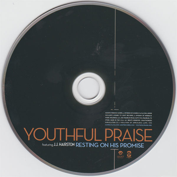 Youthful Praise featuring JJ Hairston : Resting On His Promise (CD, Album)
