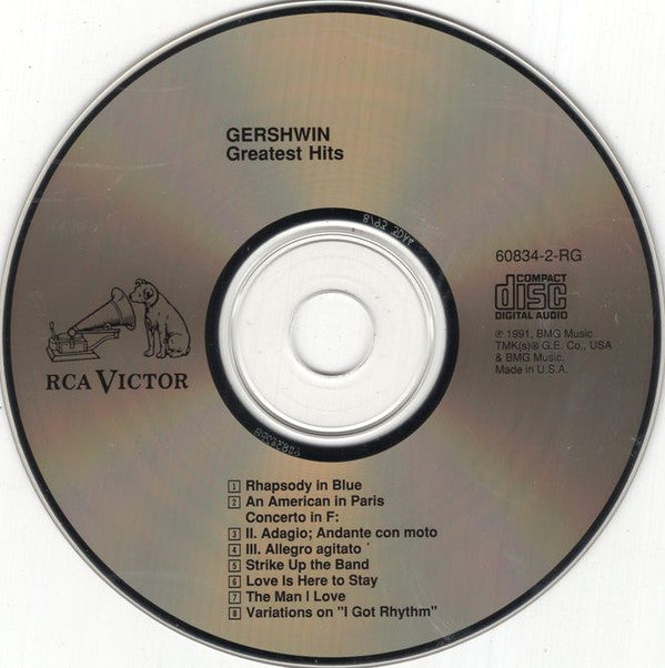 Gershwin*, Arthur Fiedler / Boston Pops*, Earl Wild, Peter Nero : Gershwin • Greatest Hits (CD, Comp)