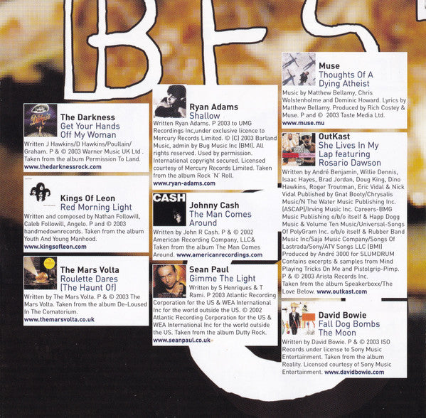 Various : Best Of 03 (CD, Comp)