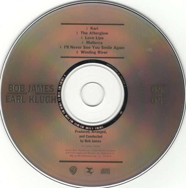 Bob James & Earl Klugh : One On One (CD, Album)