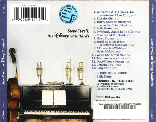 Steve Tyrell : The Disney Standards (CD, Album, Enh)