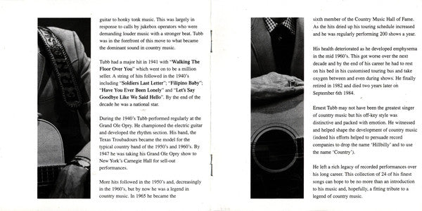 Ernest Tubb : The Very Best Of (CD, Comp)