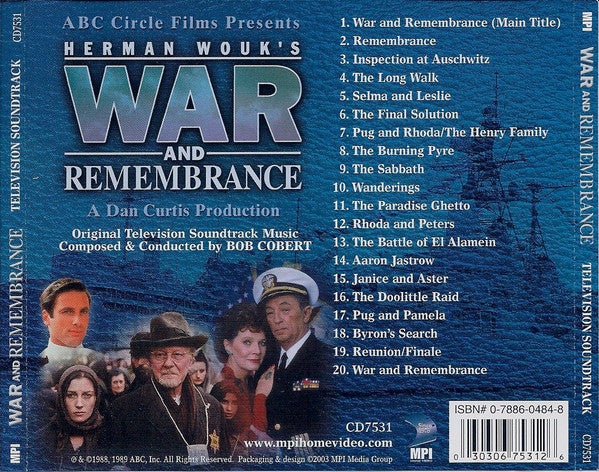 Bob Cobert* : War And Remembrance (Original Television Soundtrack) (CD, Album)