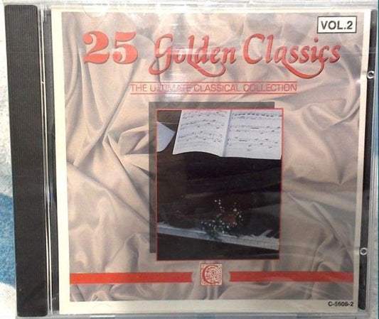 Unknown Artist : 25 Golden Classics Vol. 2 - The Ultimate Classical Collection (CD, Comp)