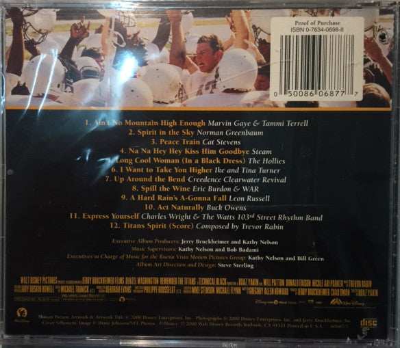 Various : Remember The Titans (An Original Walt Disney Records Soundtrack) (CD, Album, Comp)