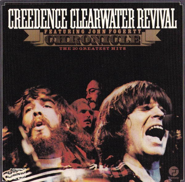 Creedence Clearwater Revival Featuring John Fogerty : Chronicle (The 20 Greatest Hits) (CD, Comp, RE)