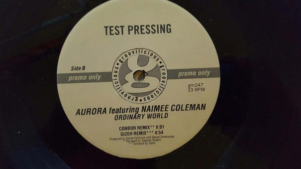 Aurora Featuring Naimee Coleman : Ordinary World (2x12", TP)