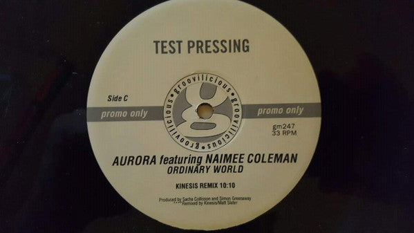 Aurora Featuring Naimee Coleman : Ordinary World (2x12", TP)