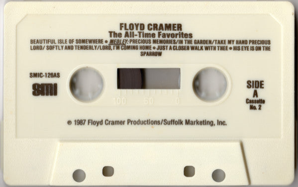 Floyd Cramer : The All-Time Favorites (Album No. 2) (Cass, Album, Comp)