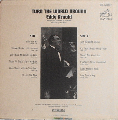 Eddy Arnold : Turn The World Around (LP, Album, RE, Ind)