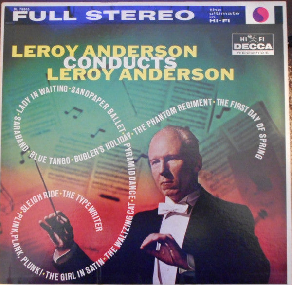 Leroy Anderson : Leroy Anderson Conducts Leroy Anderson (LP, Album)
