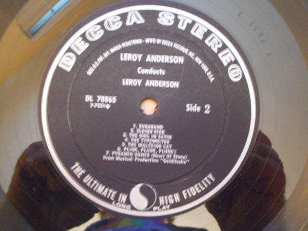 Leroy Anderson : Leroy Anderson Conducts Leroy Anderson (LP, Album)